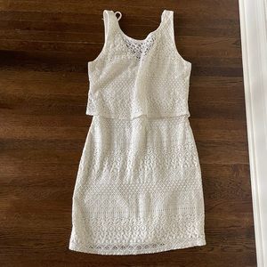 Dee Elle white lace dress